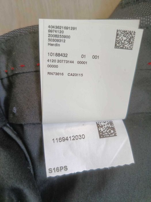 Pantaloni Hugo Boss Lenon Regular Fit Wool Blend Suit Trousers Size 46