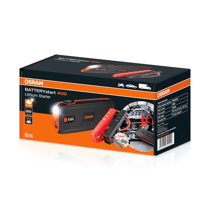 Джъмп Стартер Osram Battery Start 400, 12 V
