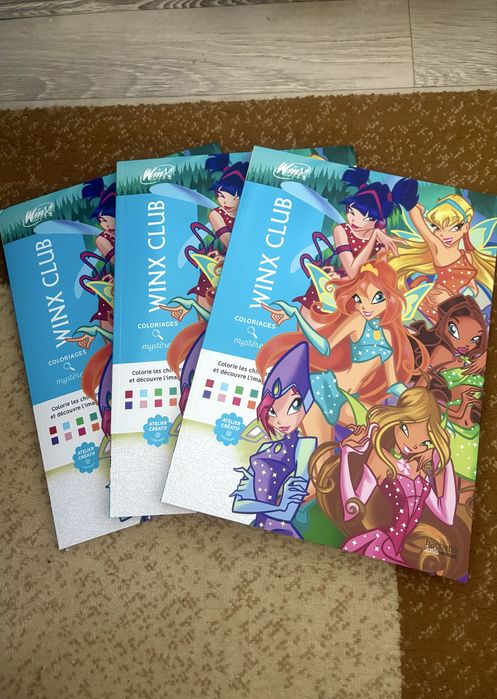 Раскраска по номерам Winx Винкс от Hachette
