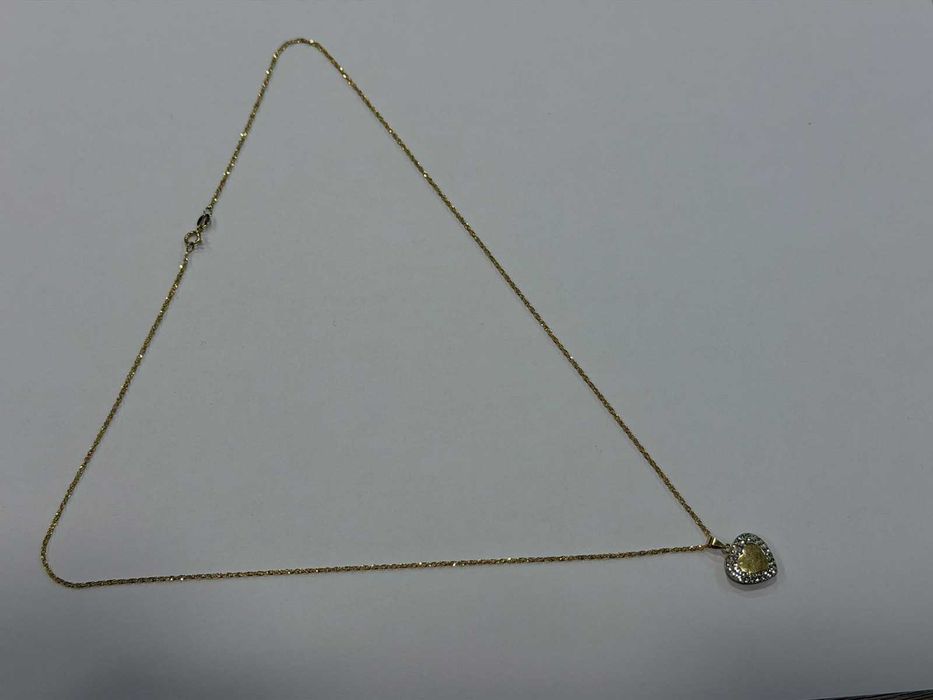 Златен синджир с висулка 14К- 1,91гр