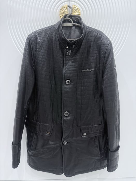 Мужская кожаная куртка