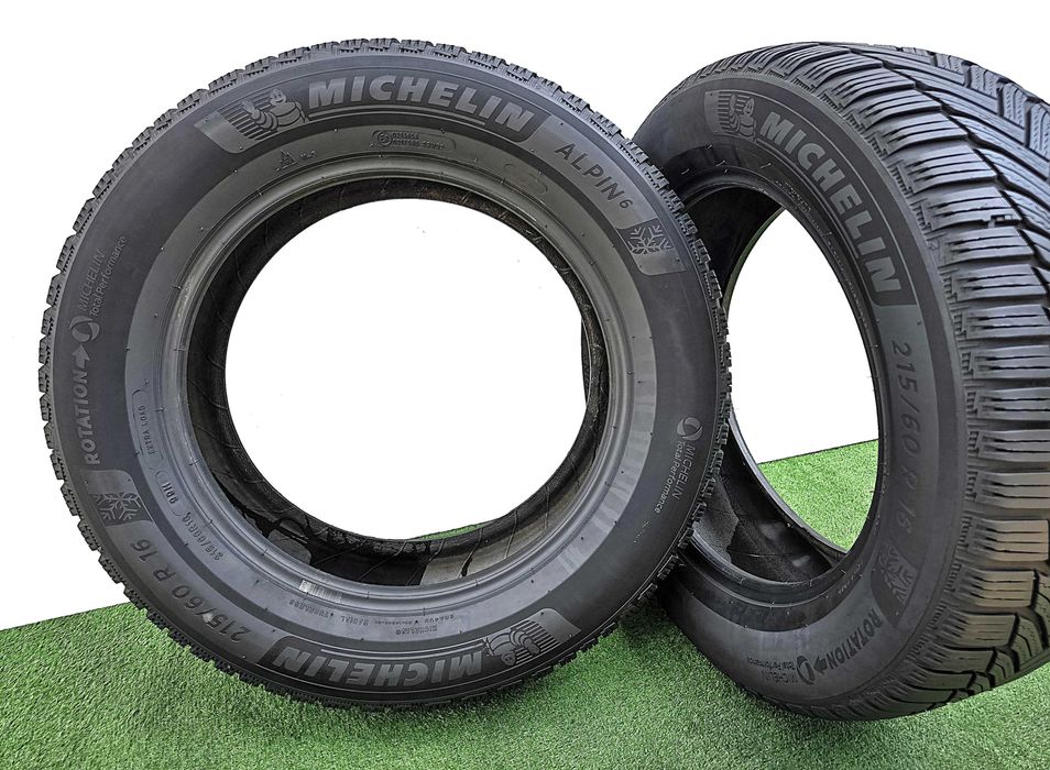 2бр. 215/60/16 MICHELIN Alpin A6- зимни