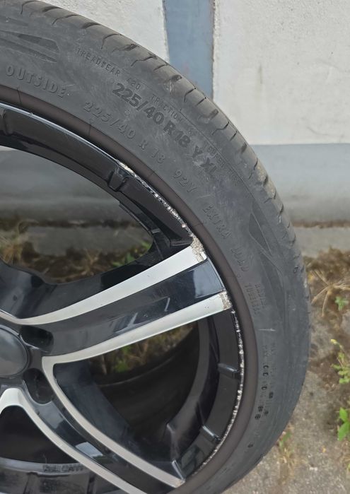Jante 18" cu cauciucuri Continental Eco Contact 6