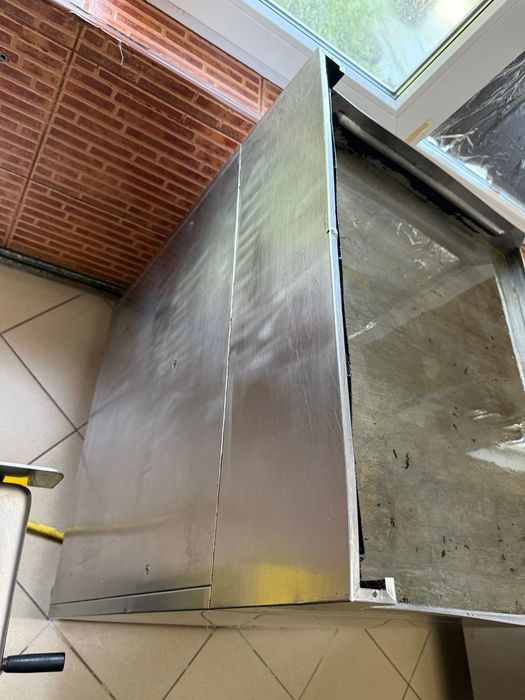 Plită grill Horeca profesională Modular pe gaz (Fry Top), 2 zone de gătire