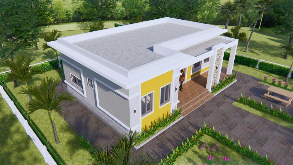 НА ИЗПЛАЩАНЕ - Луксозна сглобяема къща с 3 спални, 96 кв. м