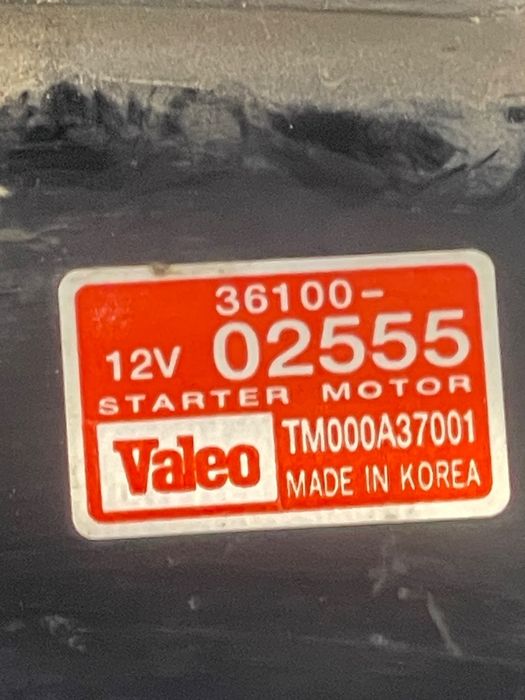 Electromotor Kia Picanto Sa 2004 - > 1.0 1.0 G4Hc Tm000A37001 36100-02