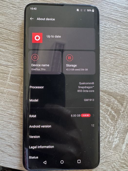 Продавам OnePlus 7 Pro