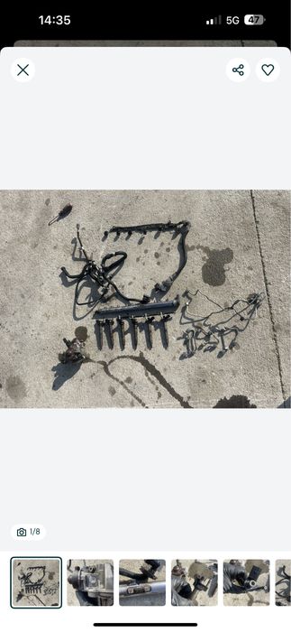 Kit injectie bmw x5F15,X6F16,F10,F30 N57/injectoare/pompa inalte/rampa