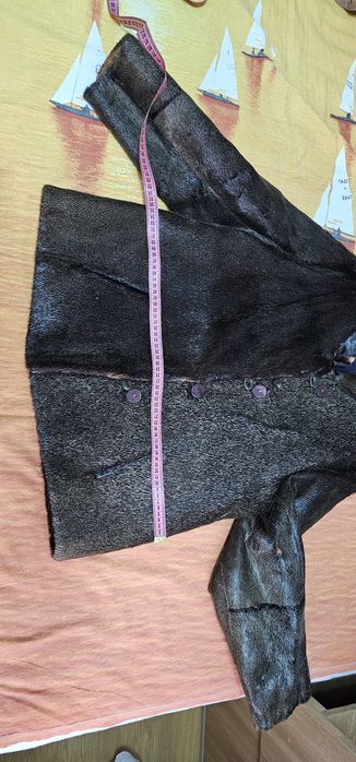 Haina dama din blana naturala de foca