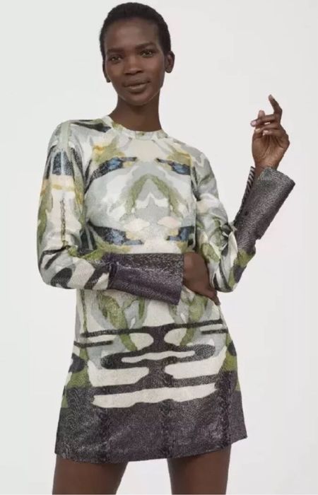 Рокля -H&M с коприна