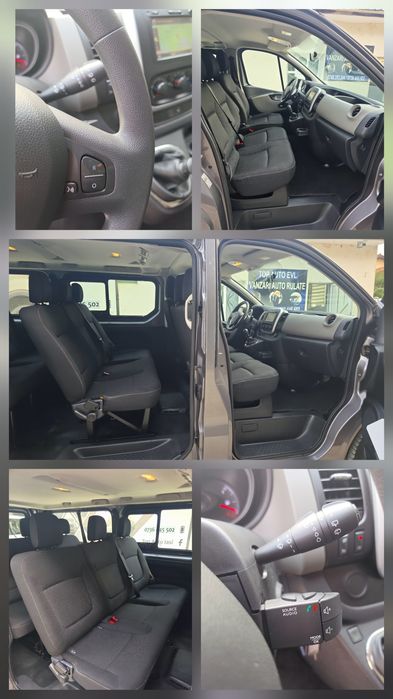 Renault Trafic III AN2018 9locuri 149.000 km 1.6CDTI 125CP EURO6 LONG GARANTIE  Livrare