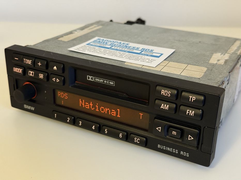 Casetofon BMW Business RDS cu bluetooth | E36 E34 E30 E32 E31