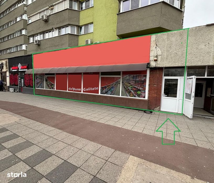 Inchiriere 80mp spatiu comercial Bl Unirii (nord) Bl. C2 - Micro 3