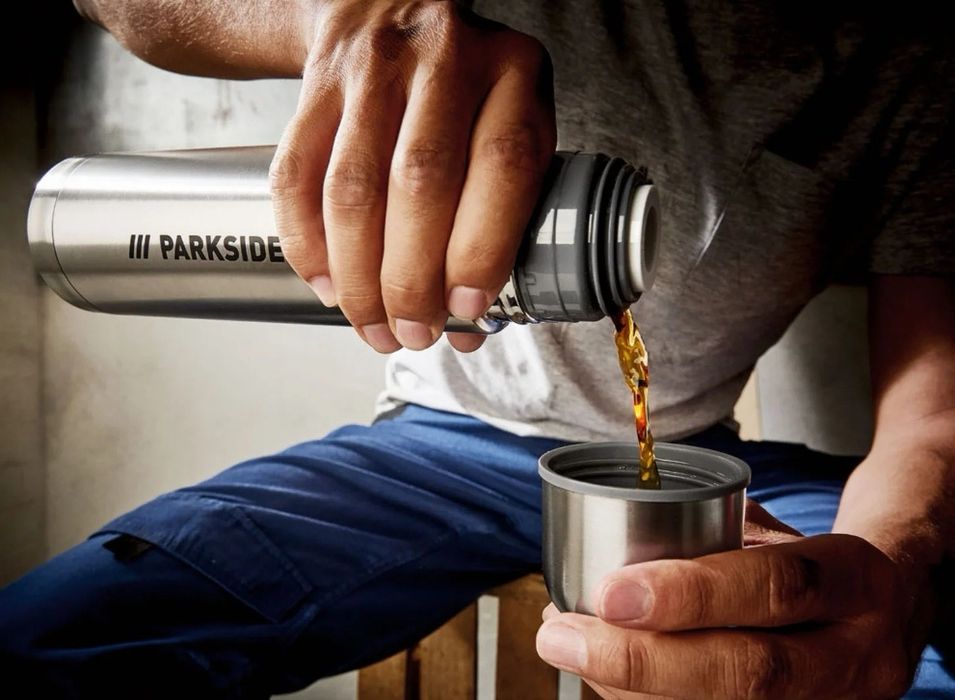 Термо бутилка от неръждаема стомана Парксайд /Parkside