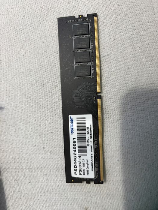 Ddr 4 /2400 mhz 4g si 8g