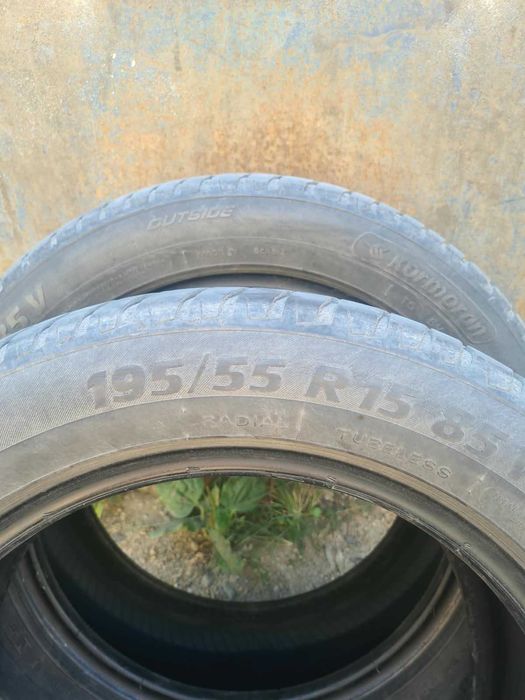 Продам два баллона летней резины  195  55  R 15