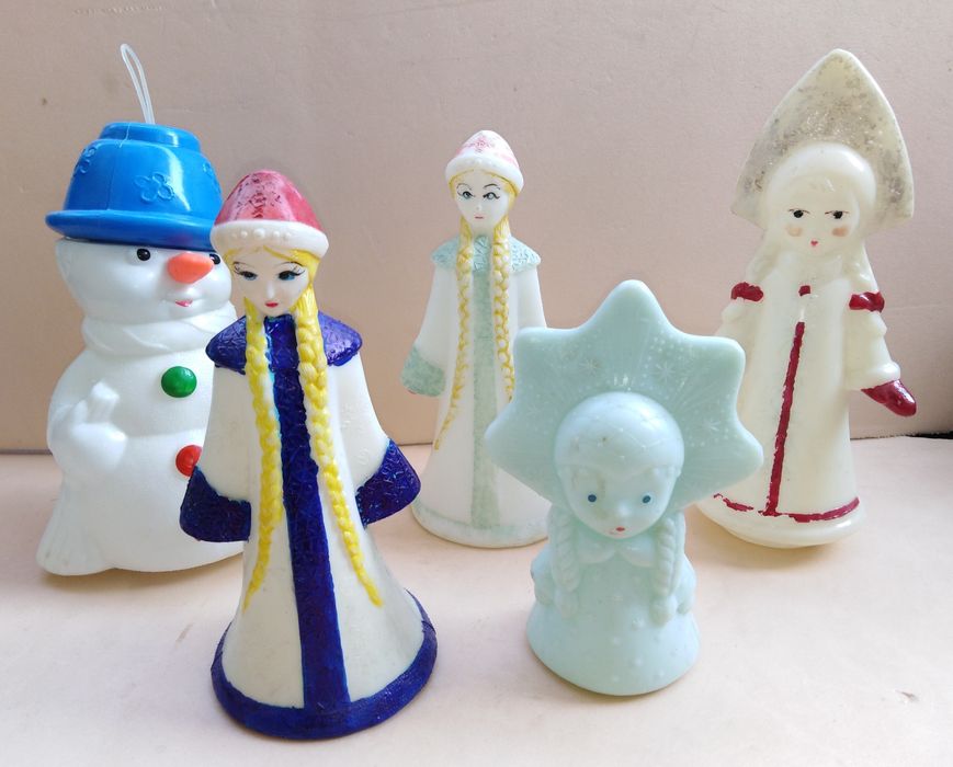 Дедушки морозы и снегурочки, СССР.