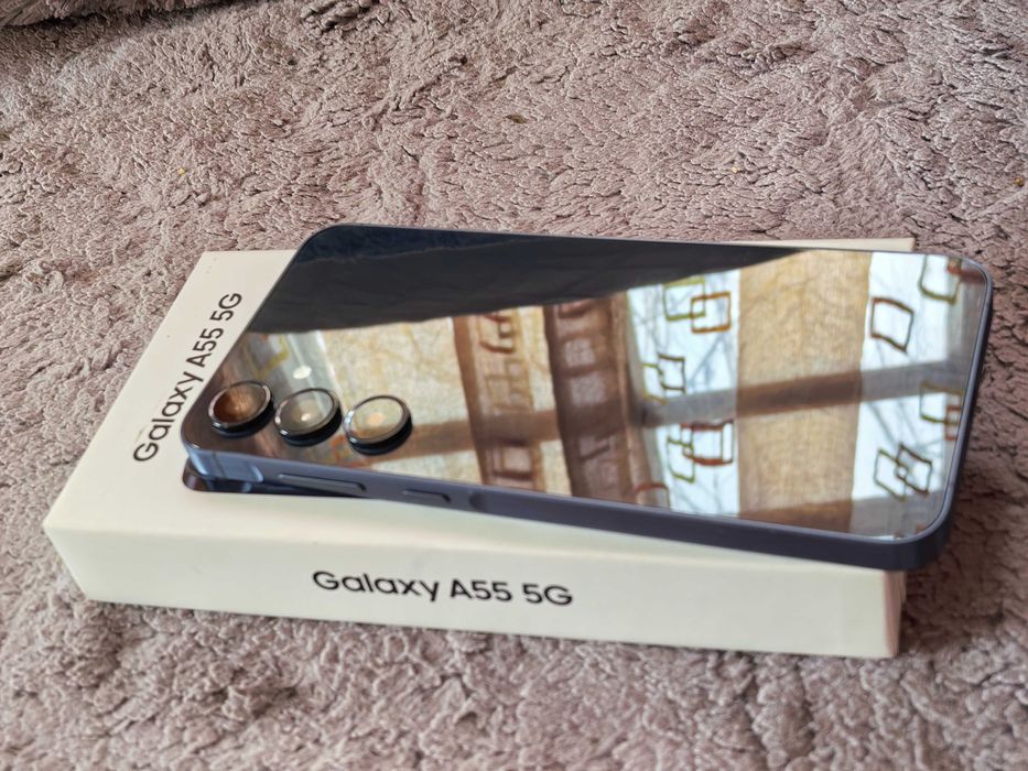 Samsung A55, 128gb dark blue