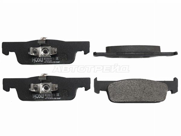 Колодки тормозные Dacia Logan