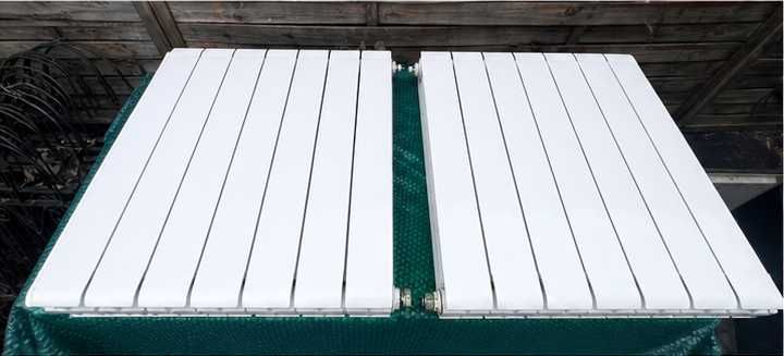 Calorifere italienesti aluminiu TITAN BAGNO, h=44-65 cm