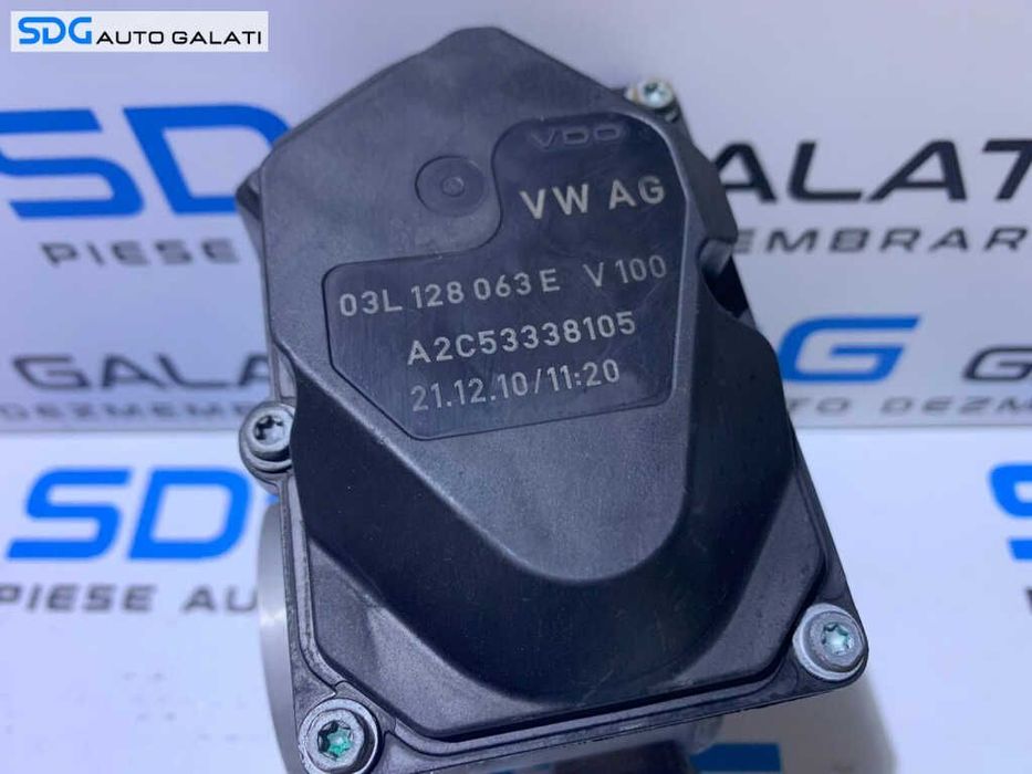 Clapeta Acceleratie Skoda Octavia 2 2.0TDI CEGA 2004 - 2013 Cod A2C53338105 03L128063E [D0350]