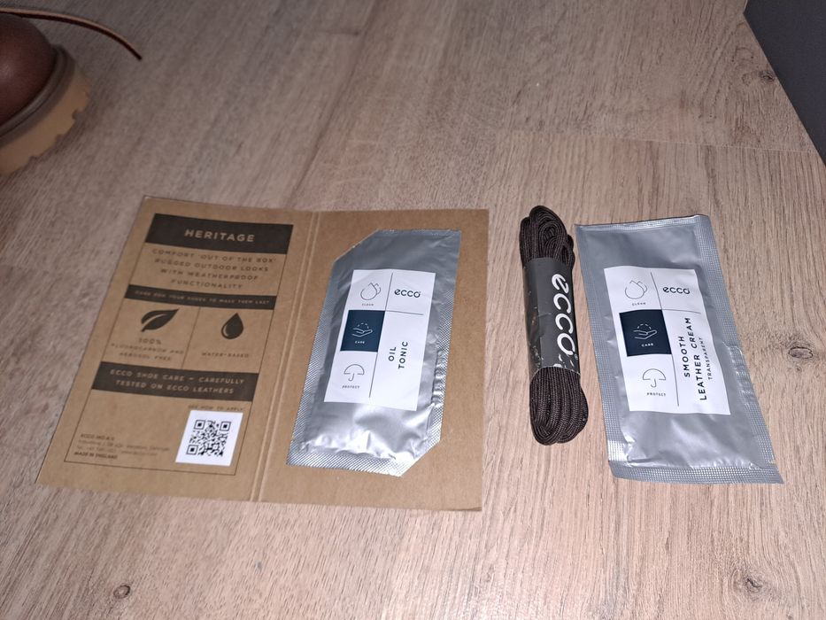 ECCO кожаный, осенний