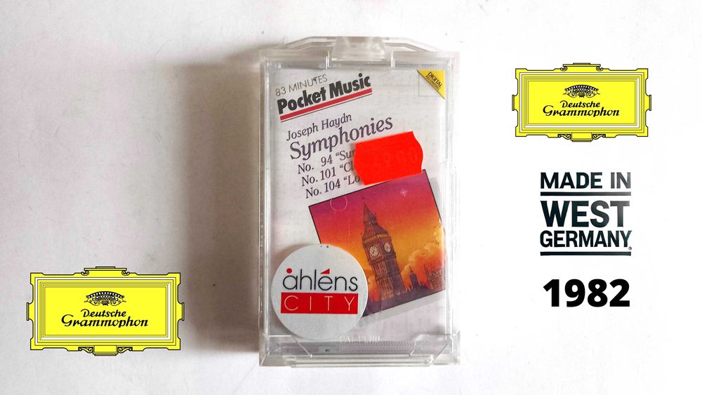 НОВА Колекционерска Оригинална Касета Made in West Germany