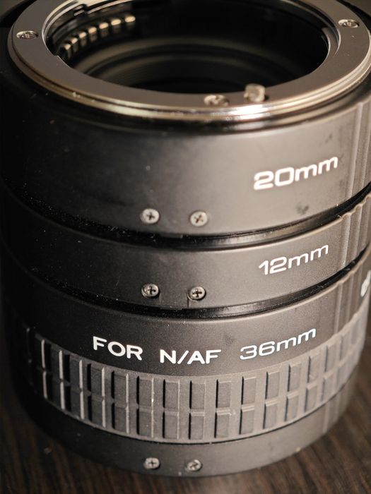 Макро пръстени Kenko за Nikon с предаване на бленда и AF