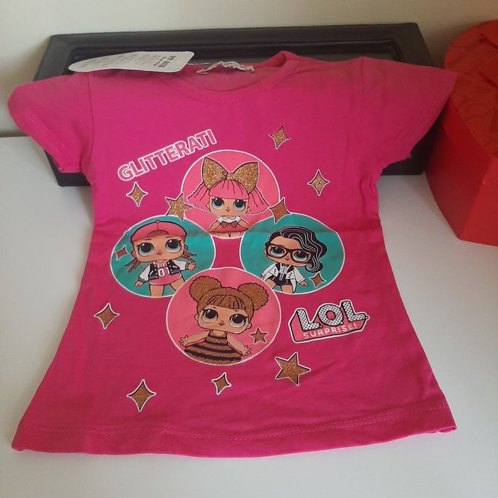 Тениска за момиченце 86, 92