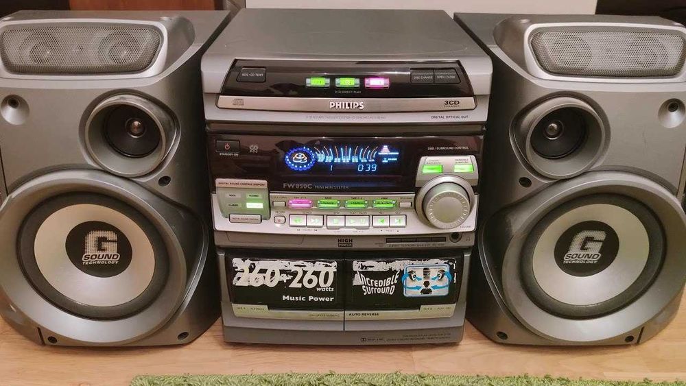 Philips FW 850C + USB MP3 плеер Bluetooth, 2x130 Вт