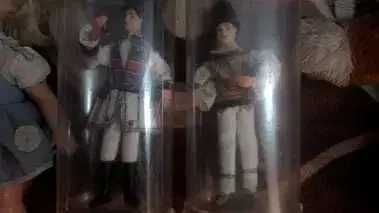 Papusi "Arta Crisana" Oradea vintage 1970-28 cm.