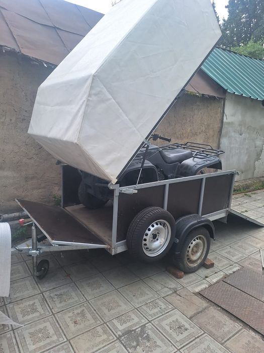 Продается квадрацикл с прицепом