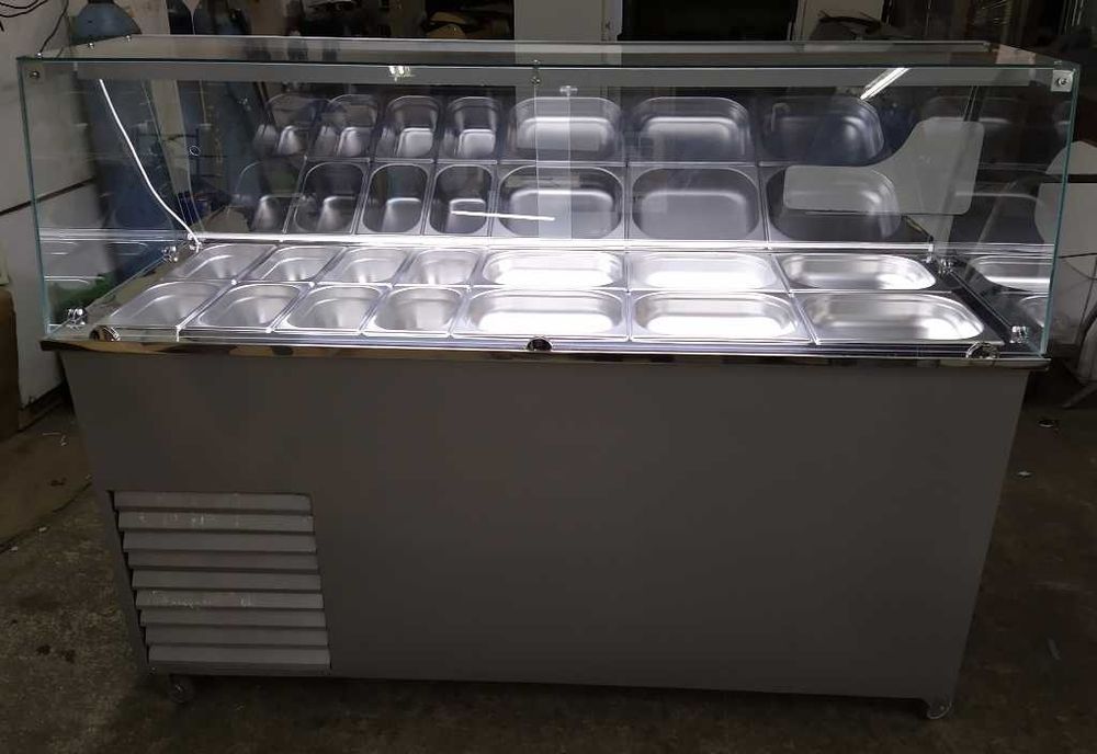 Производство и продажба на кулинарни студени и топли щанд витрини