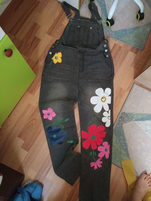 Salopeta blugi marime xl