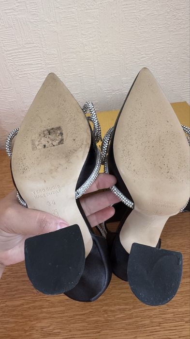 Вечерные туфли черные, Mach&Mach, 35 размер