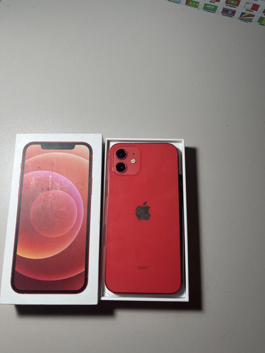 ipone 12 красного цвета