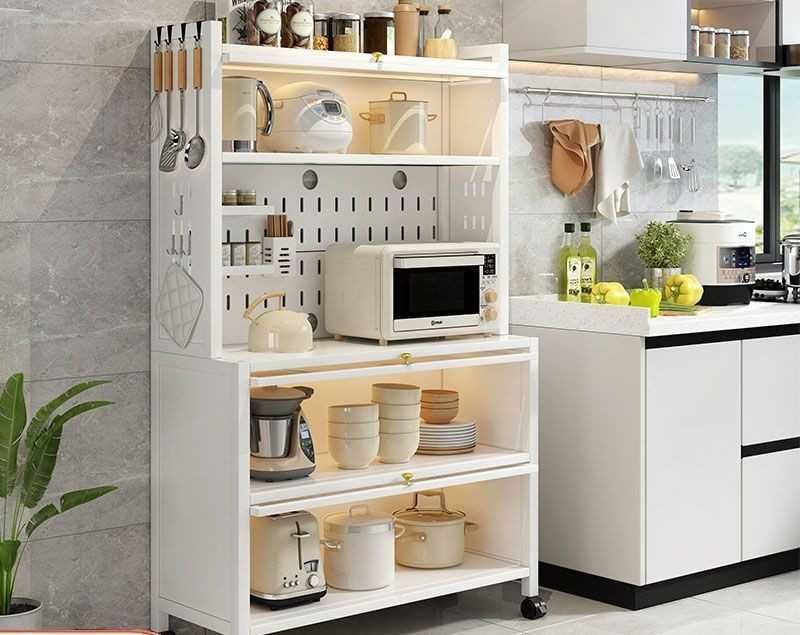 Minimalistik oshxona vitrinas/tartibli saqlash uchun javonlar/ sifat-1