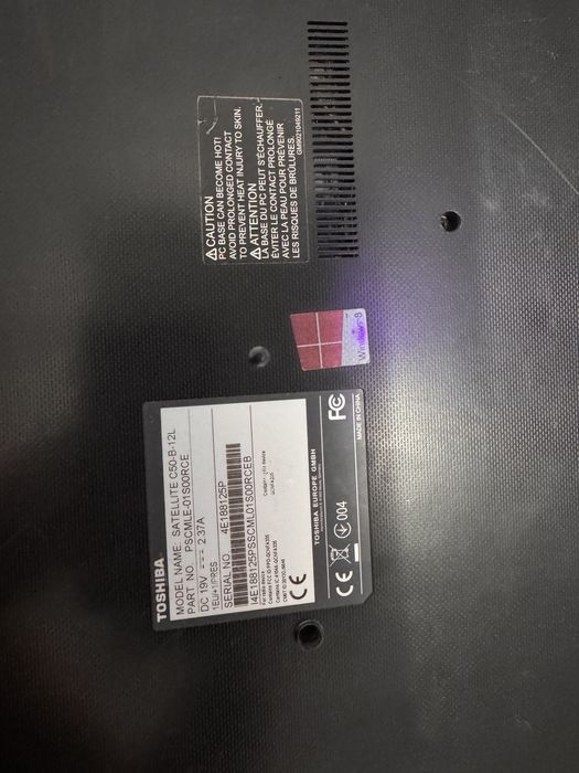 Laptop Toshiba Satellite C50-B-12L