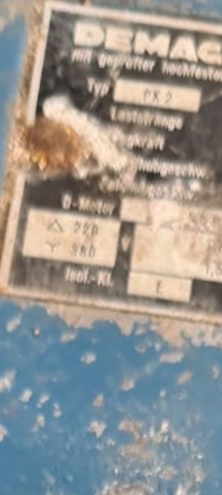 Palan demag pk2 second