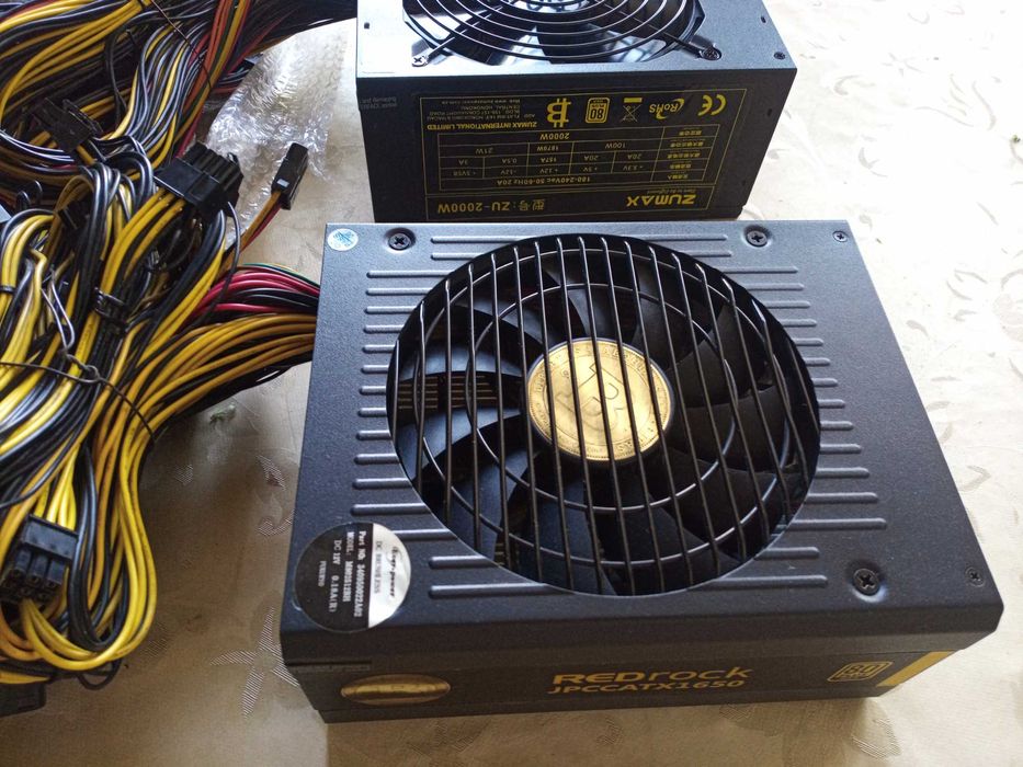 Блок питания 1650W 80Gold. Original