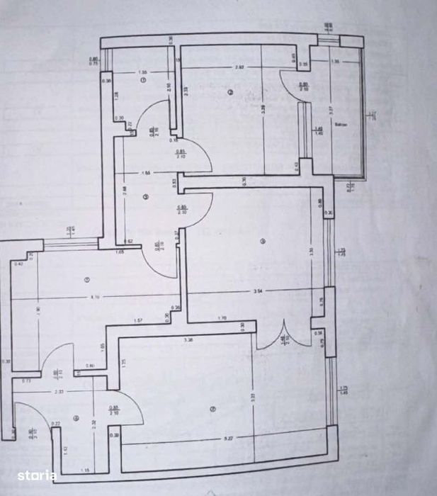 Apartament 3 camere, 60 mp, zona Piata Garii