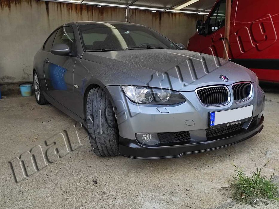 спойлер (добавка) за предна броня БМВ / BMW E92 / E93 - 3 серия Купе