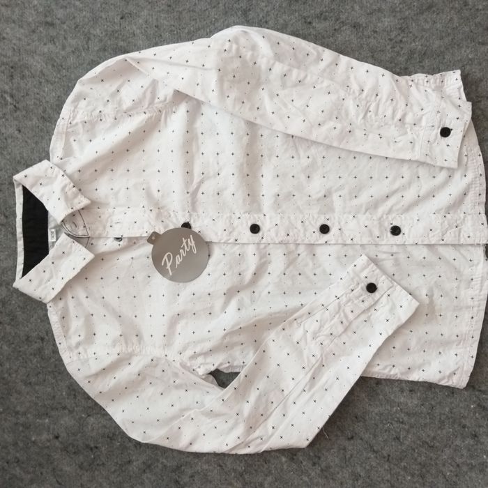 Нова детска риза -130-140см