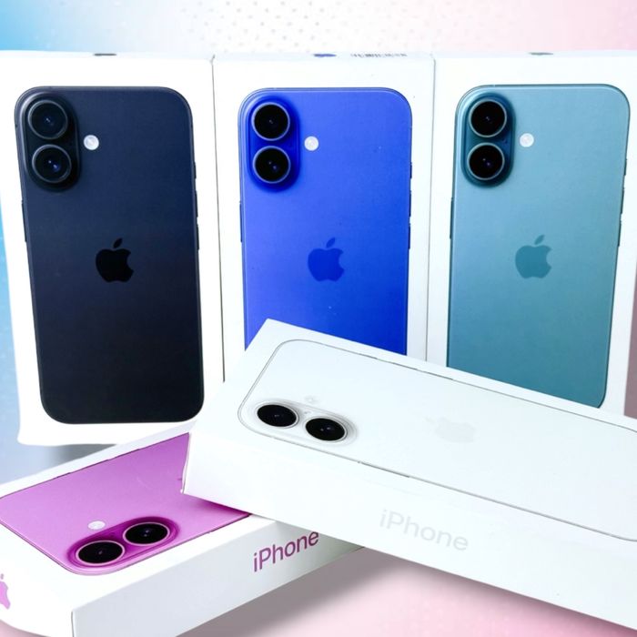 НОВ! Apple iPhone 16 256GB Ultramarine / Black / Teal / Pink / White