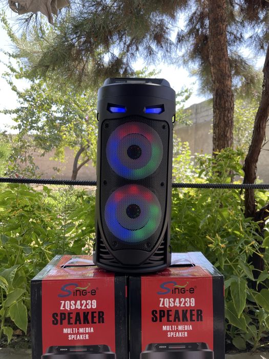 Колонка Kalonka Karaoke Bluetooth USB Yangi Speaker