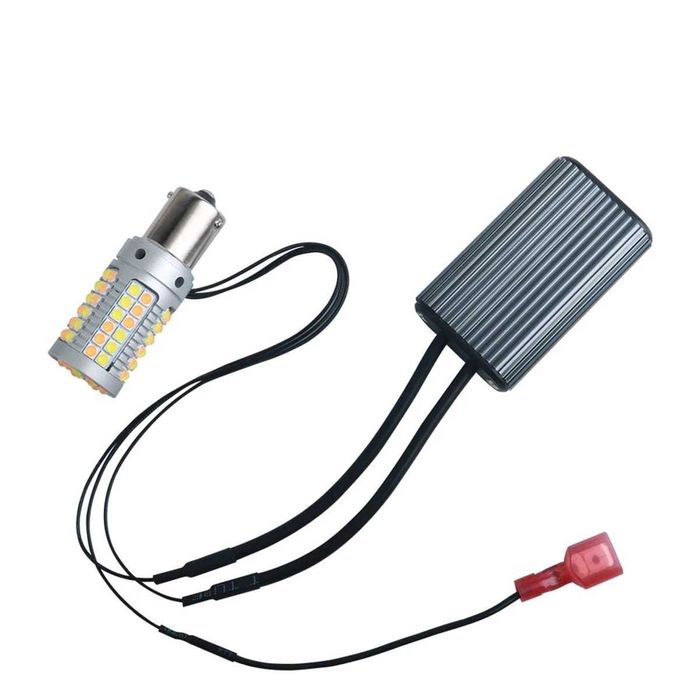 DRL Лед дневна светлина + Лед мигач 4140 lum.