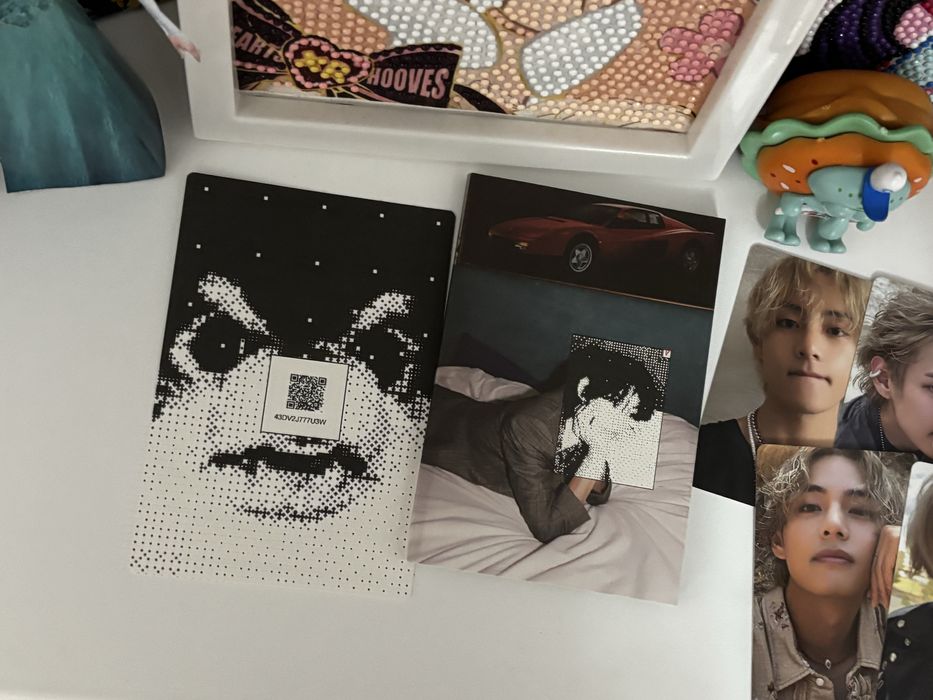 kpop альбом тэхён V bts.