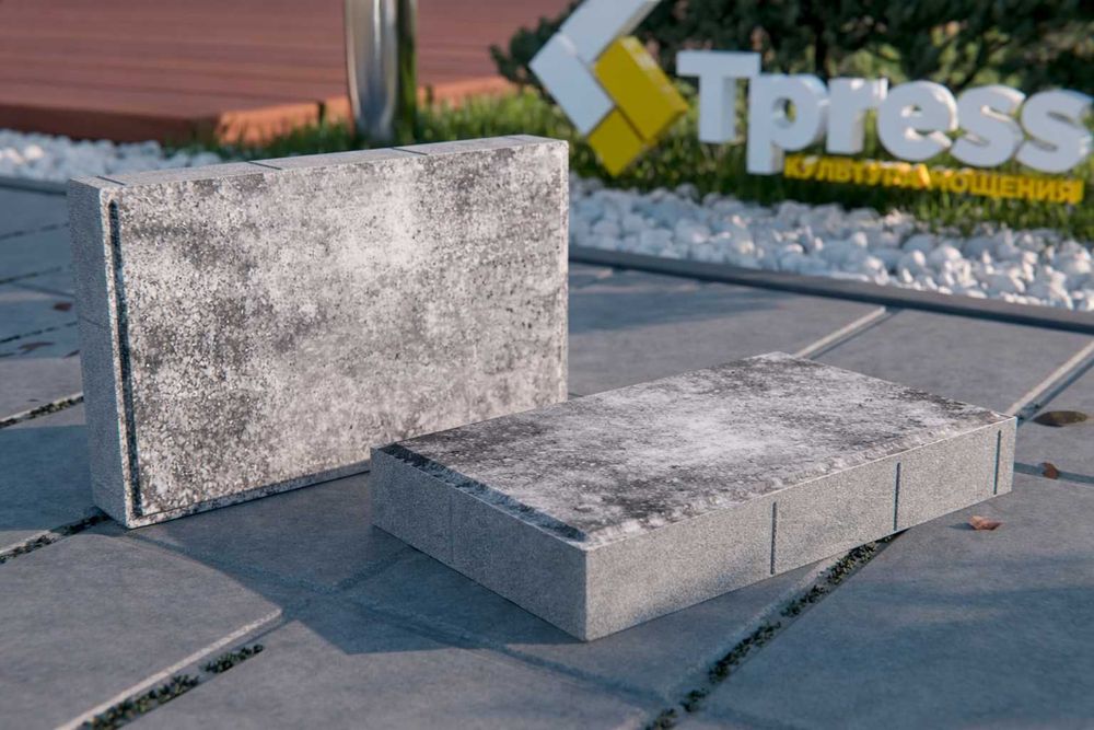 Брусчатка 45х30 толщина 6см