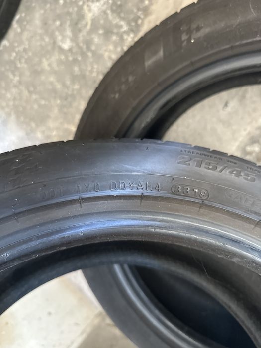 2 бр. Летни гуми Kumho Ecsta 215/45 R16 86H - DOT 2019