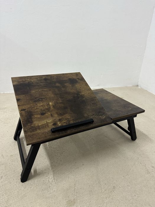 Бюро за лаптоп за легло, диван, поднос за закуска SONGMICS